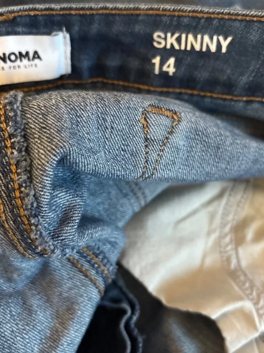 Sonoma Goods For Life Denim Casual Skinny Jeans Plus Size 14